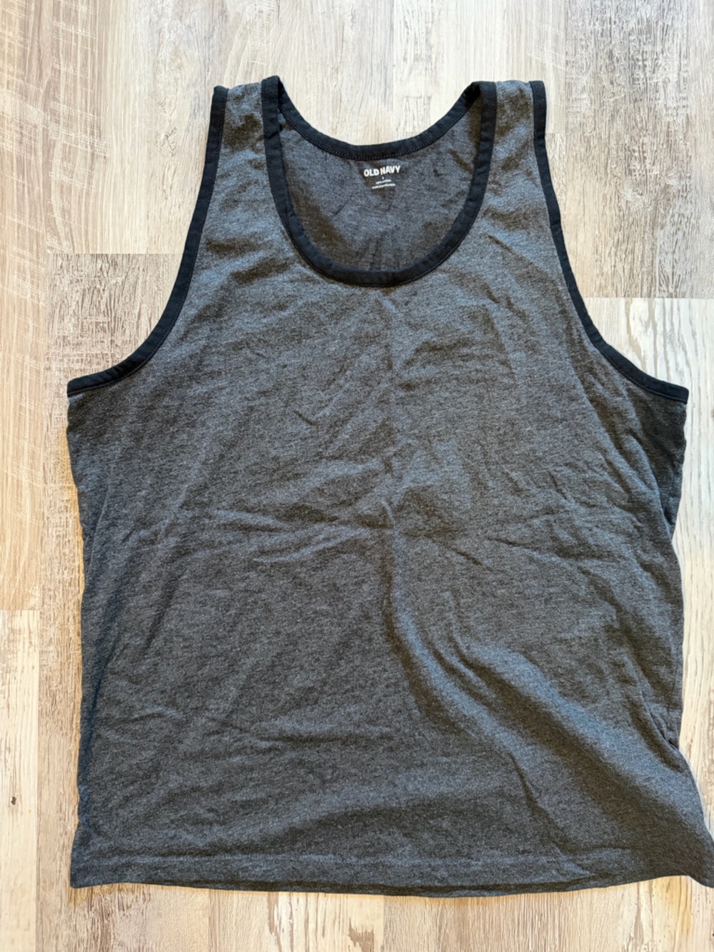 Old Navy Dark Heather Gray Muscle Tank